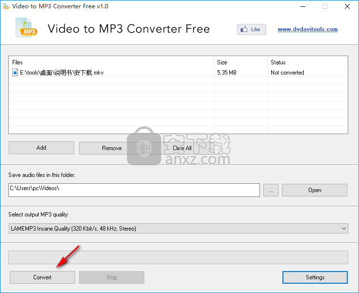 Video to MP3 Converter Free(视频转mp3格式转换器)