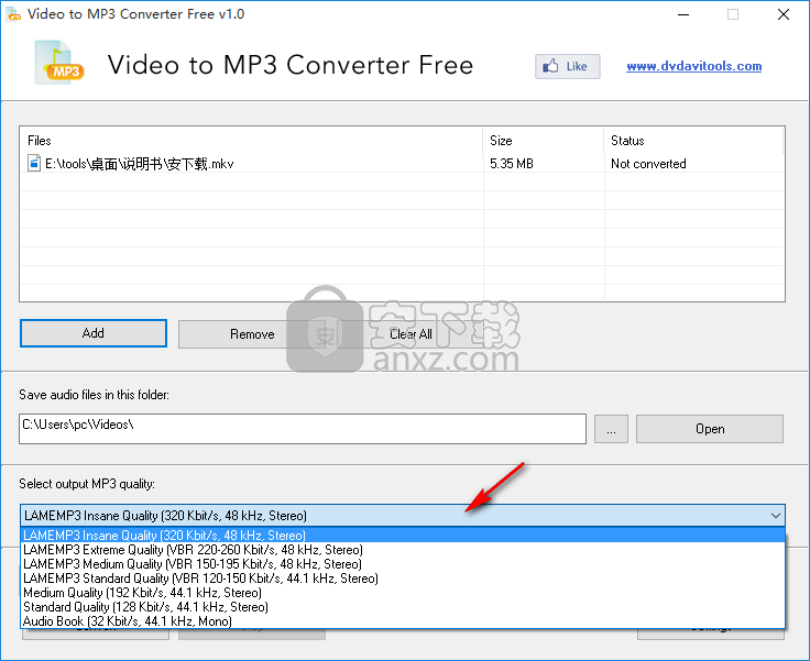 Video to MP3 Converter Free(视频转mp3格式转换器)