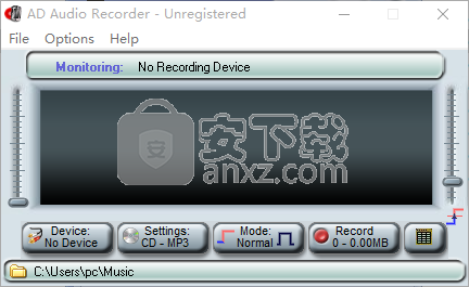 AD Audio Recorder(AD音频录音机)