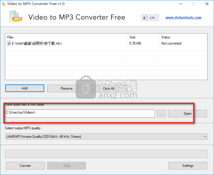 Video to MP3 Converter Free(视频转mp3格式转换器)