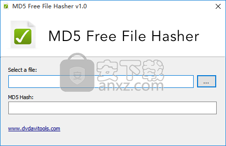 MD5 Free File Hasher(文件md5值计算工具)