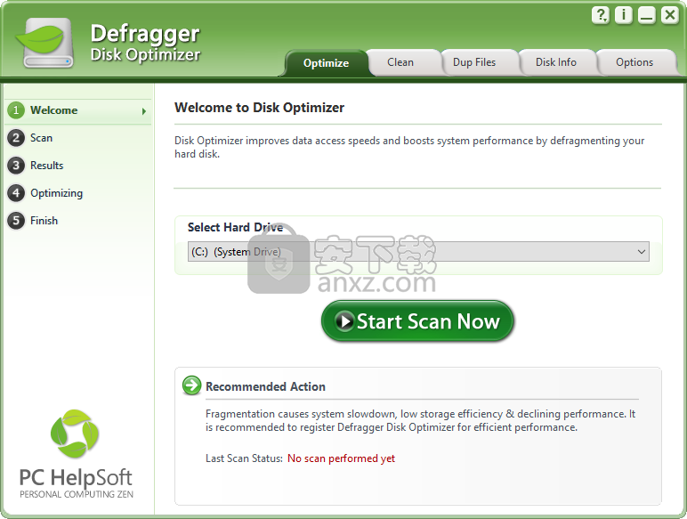 Defragger Disk Optimizer(磁盘碎片整理工具)