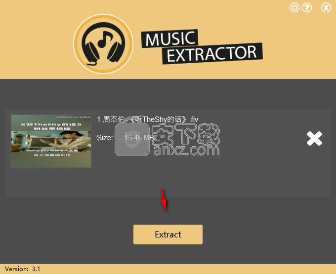 Music Extractor(视频提取音频软件)