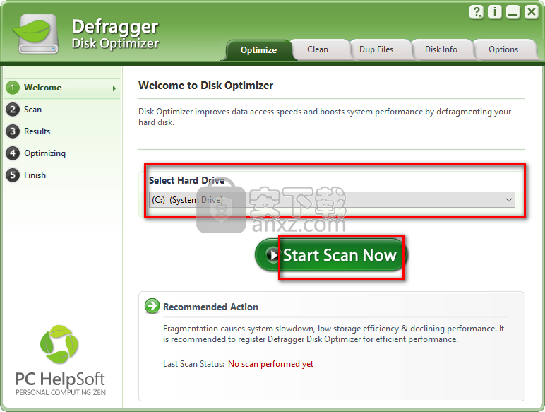 Defragger Disk Optimizer(磁盘碎片整理工具)