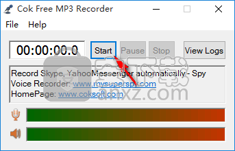 Cok Free MP3 Recorder(MP3录音软件)