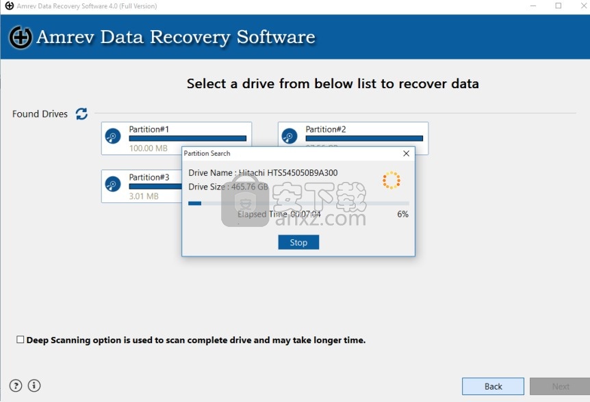 Amrev Data Recovery(硬盘数据恢复软件)