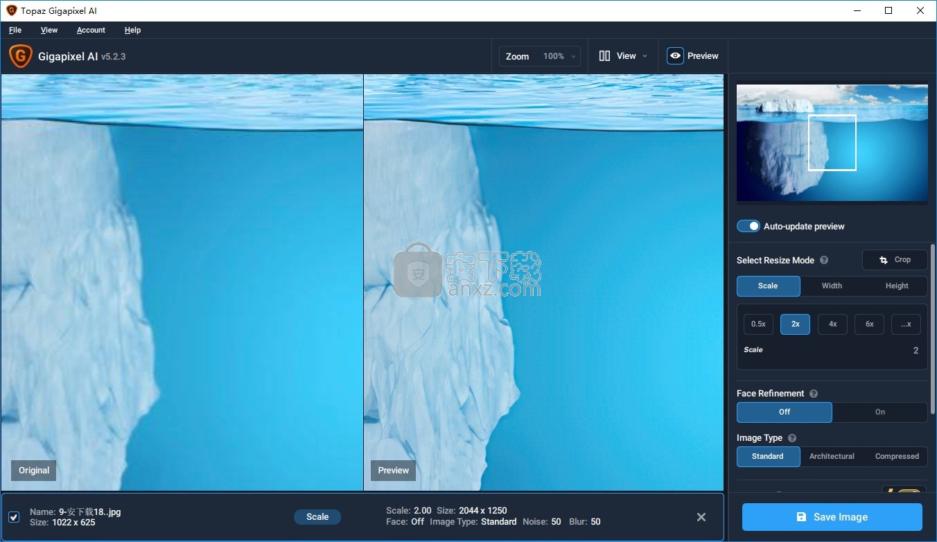 topaz gigapixel ai5.2.3
