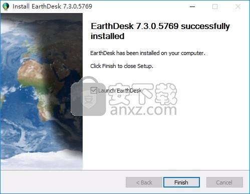 EarthDesk(桌面转地球壁纸工具)