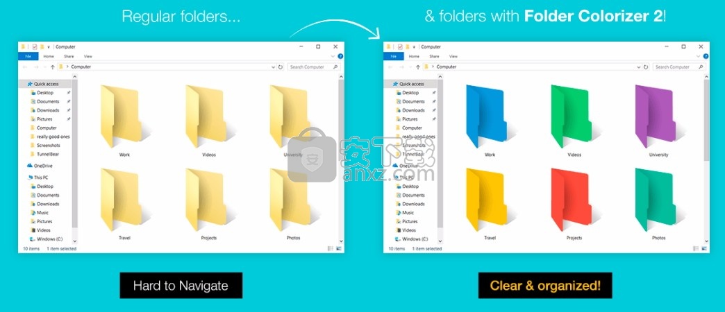 Folder Colorizer(多功能文件夹着色器)