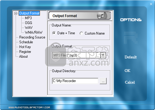 Vista MP3 Recorder(mp3录音工具)