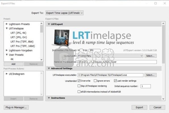 lrtimelapse5.2.1 汉化(延时摄影软件)