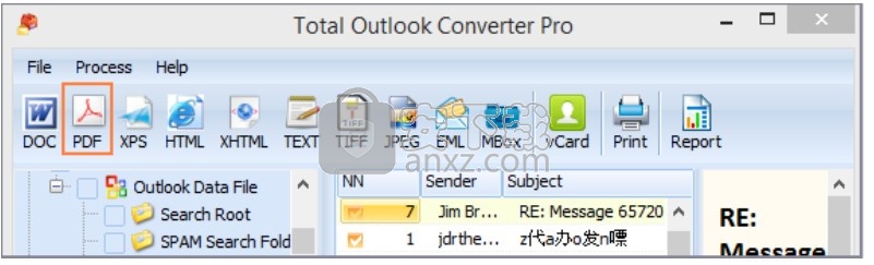 total outlook converter pr(邮件转换器)