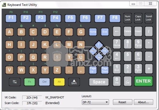 Keyboard Test Utility(多功能键盘测试工具)