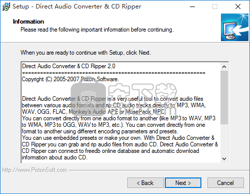 Direct Audio Converter & CD Ripper(音频转换翻录工具)