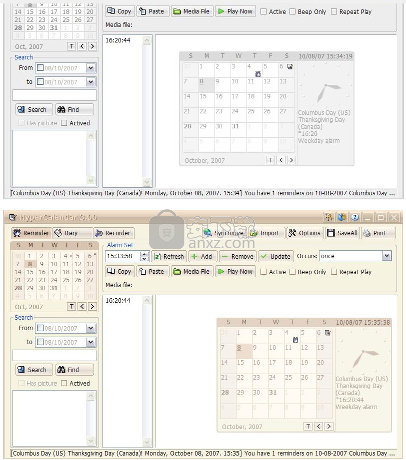 HyperCalendar Pro(全功能个人信息管理器)