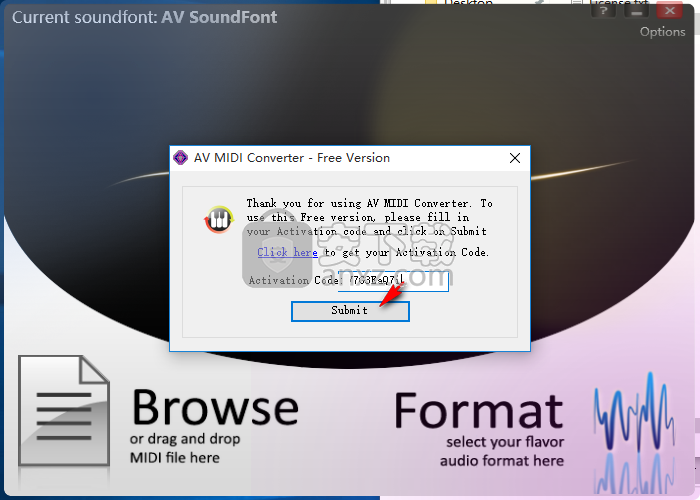 AV MIDI Converter(MIDI转MP3工具)