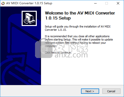 AV MIDI Converter(MIDI转MP3工具)