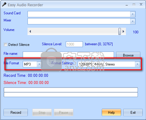 Easy Audio Recorder(音频录制工具)