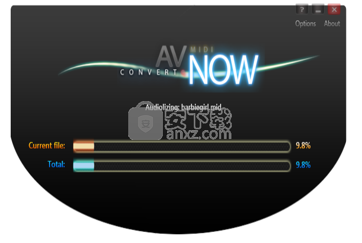 AV MIDI Converter(MIDI转MP3工具)