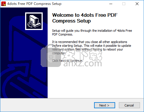 4dots Free PDF Compress(PDF压缩软件)