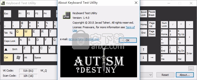 Keyboard Test Utility(多功能键盘测试工具)
