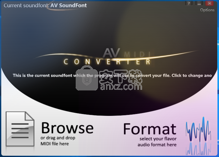 AV MIDI Converter(MIDI转MP3工具)