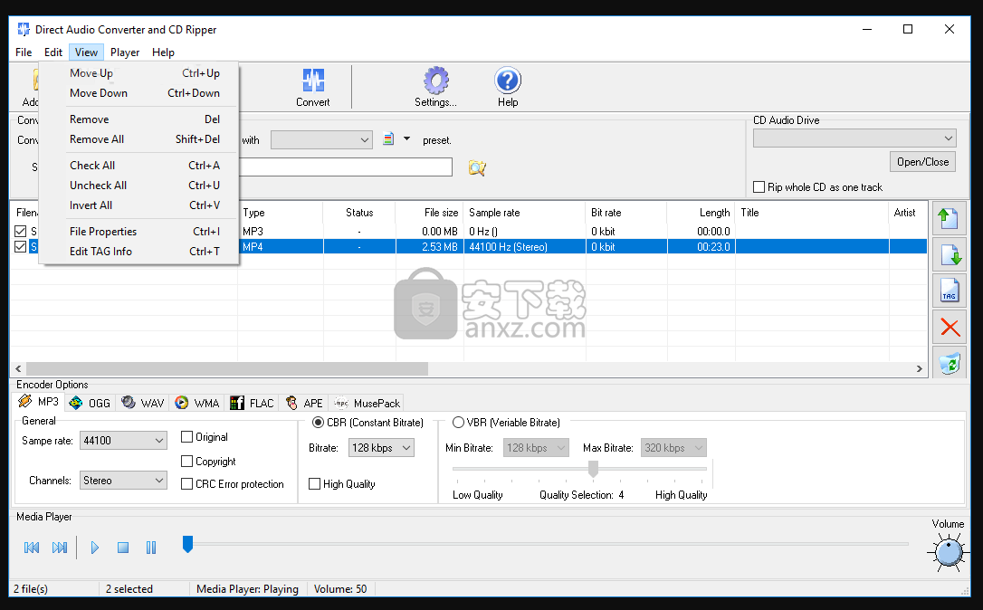 Direct Audio Converter & CD Ripper(音频转换翻录工具)
