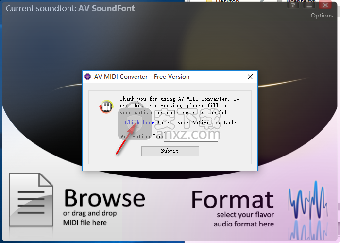 AV MIDI Converter(MIDI转MP3工具)
