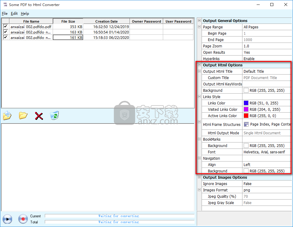 Some PDF to Html Converter(PDF转HTML转换器)