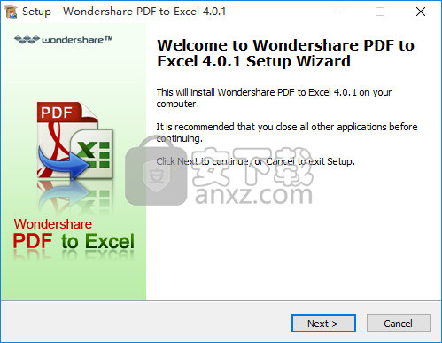 wondershare pdf to excel(pdf转excel转换器)