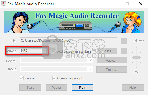 Fox Magic Audio Recorder(音频录制工具)