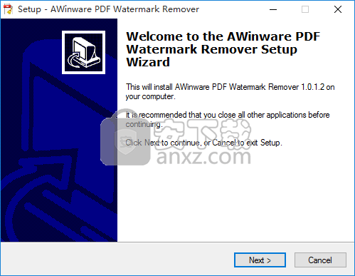 AWinware Pdf Watermark Remover(PDF去水印软件)