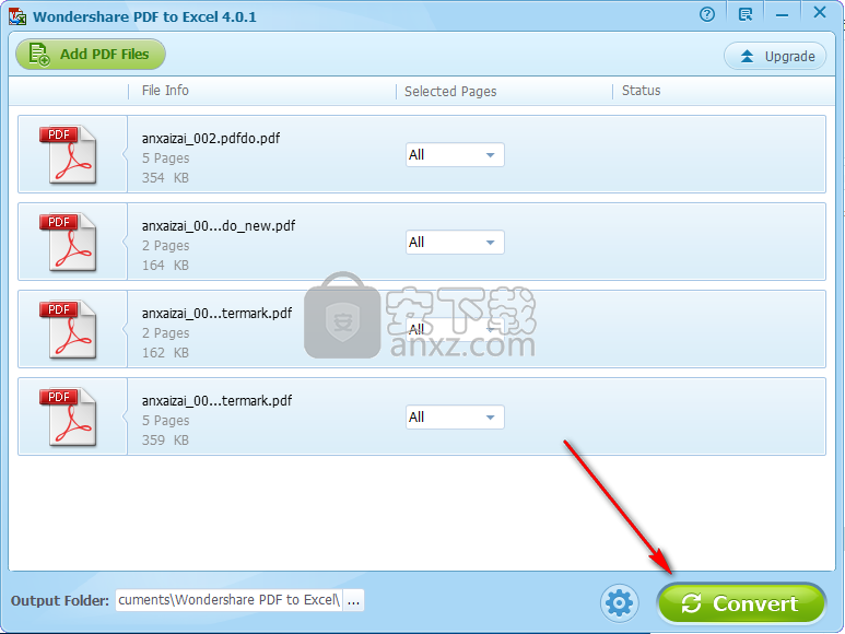 wondershare pdf to excel(pdf转excel转换器)