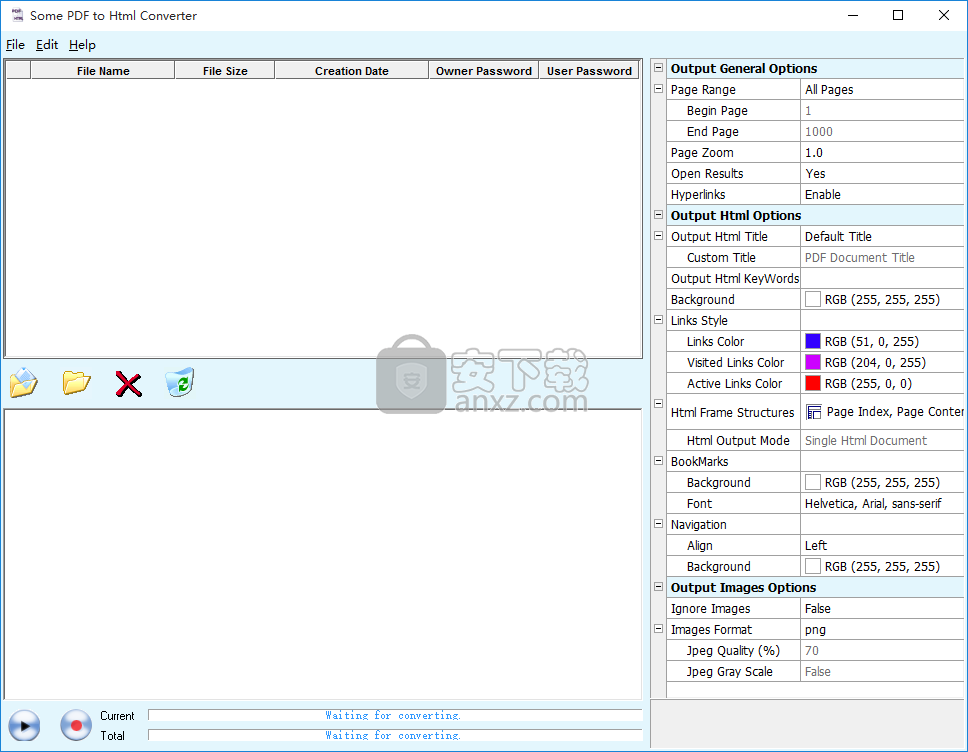 Some PDF to Html Converter(PDF转HTML转换器)