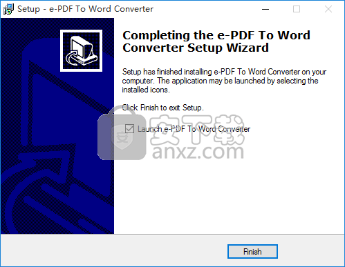 e-PDF PDF to Word converter(PDF转Word转换器)