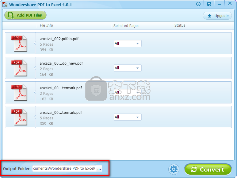 wondershare pdf to excel(pdf转excel转换器)