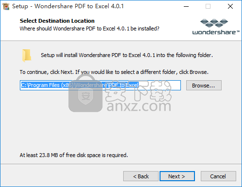 wondershare pdf to excel(pdf转excel转换器)