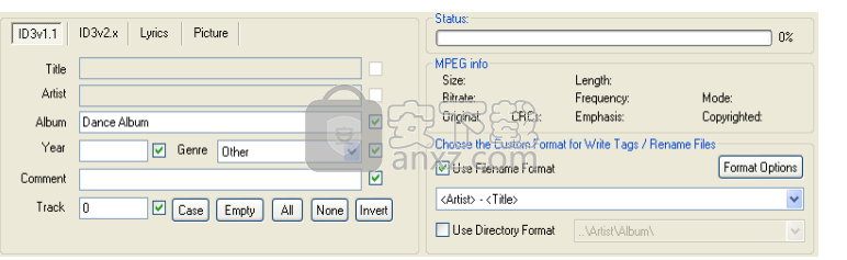 MP3 Tag Tools(mp3标签编辑器)