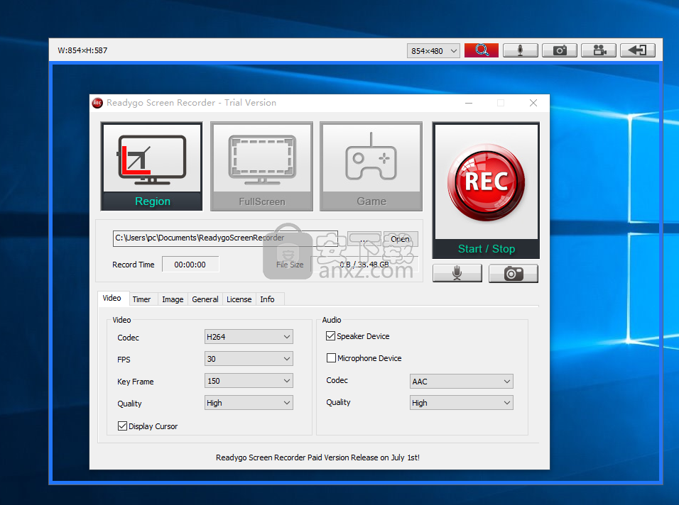 Readygo Screen Recorder(屏幕录像工具)