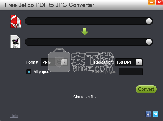 Free Jetico PDF to JPG Converter(免费PDF转JPG转换器)