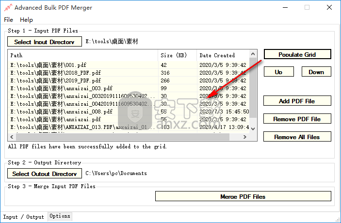 Advanced Bulk PDF Merger(PDF批量合并软件)