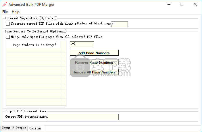 Advanced Bulk PDF Merger(PDF批量合并软件)