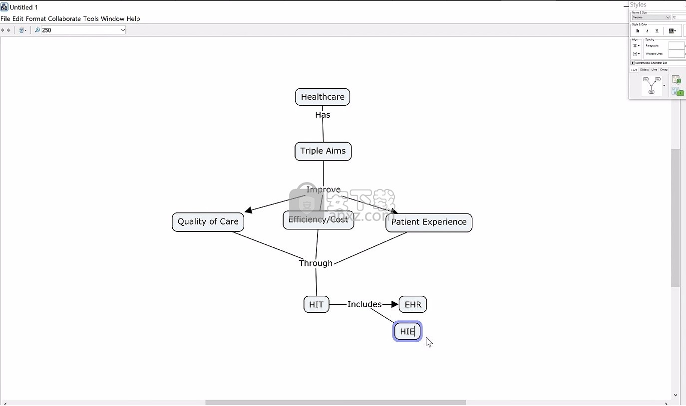 CmapTools(多功能项目管理与信息管理器)