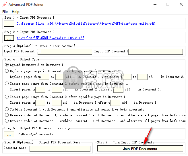 Advanced PDF Joiner(PDF文件合并工具)