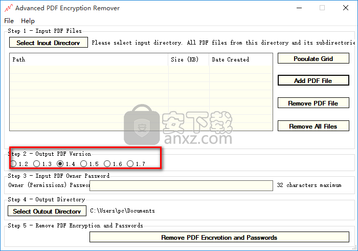 Advanced PDF Encryption Remover(pdf密码移除器)