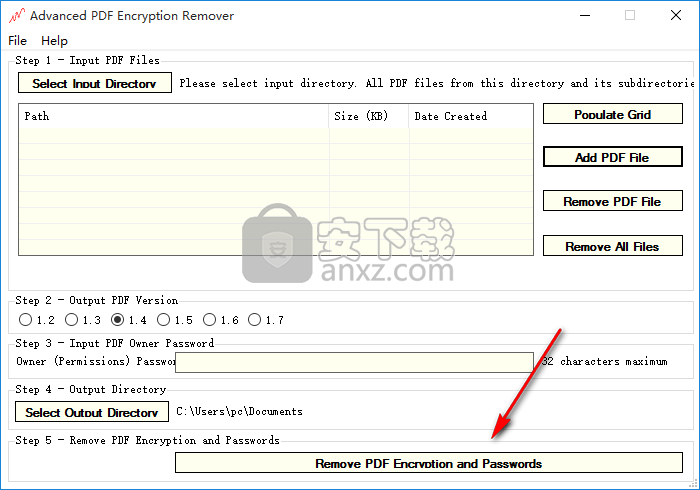 Advanced PDF Encryption Remover(pdf密码移除器)