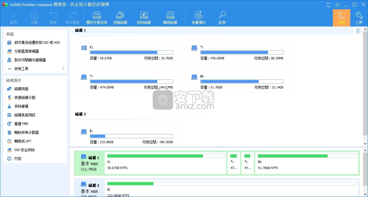 AOMEI Partition Assistant(傲梅分区助手)