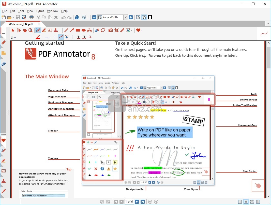 pdf annotator 8(PDF编辑器)