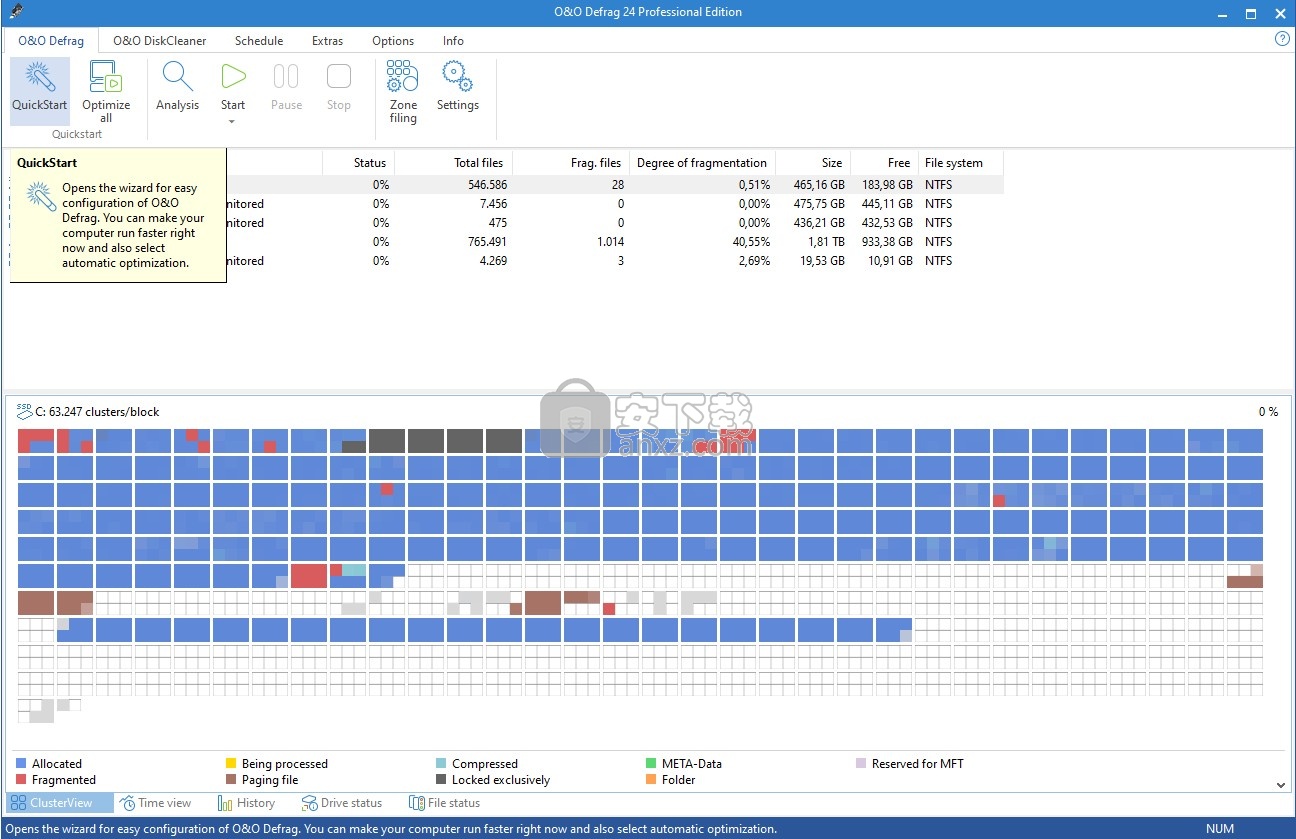 o&o defrag pro 24(磁盘碎片整理软件)