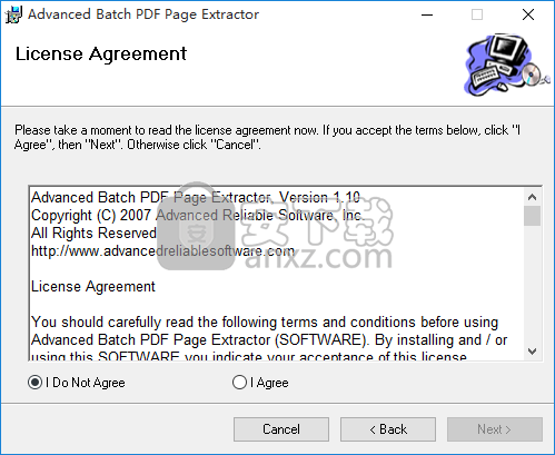 Advanced Batch PDF Page Extractor(PDF页面提取软件)